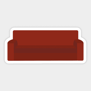 Sheldon and Leonard&amp;amp;#39;s Couch Sticker